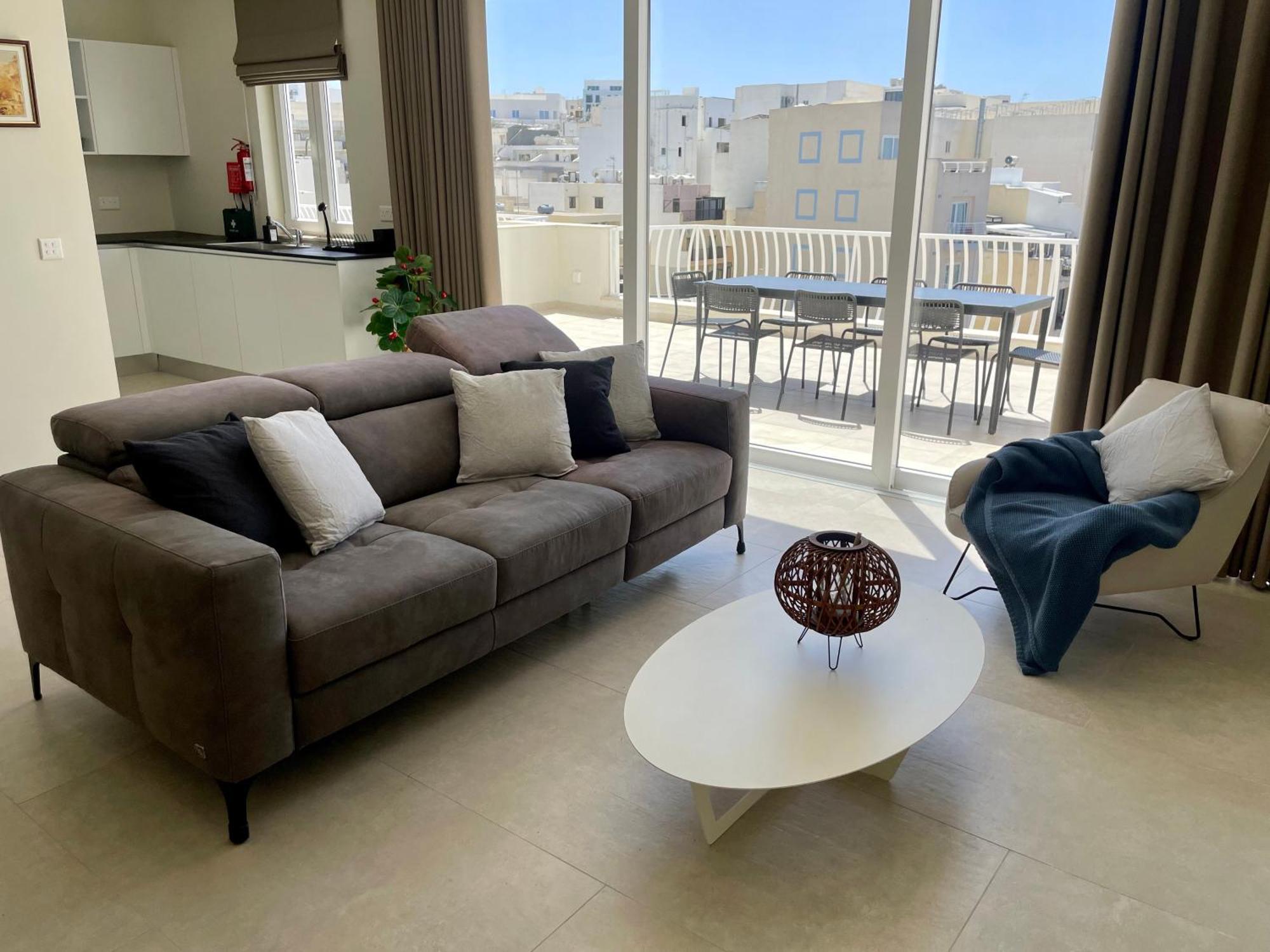 Bugibba Square Seafront Lux Apartments By Holi St. Paul's Bay Ngoại thất bức ảnh